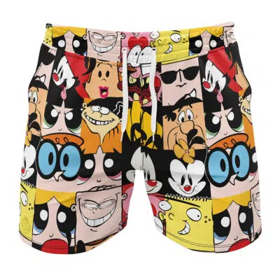 90's Cartoon Network Gym Shorts