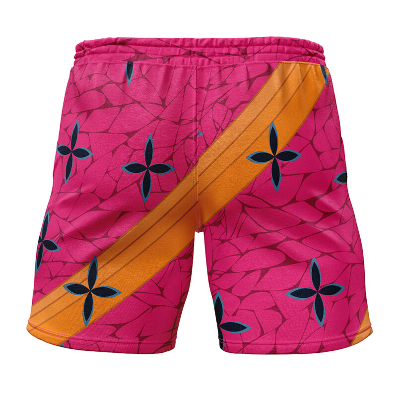 Daki Belt Pattern Demon Slayer Gym Shorts - Image 2