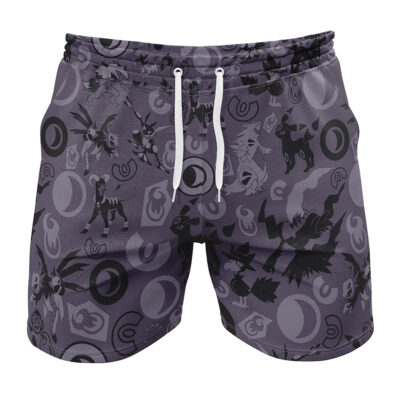 Dark Pokemon Gym Shorts