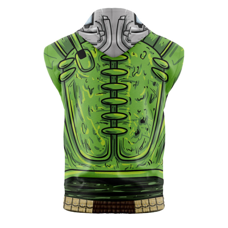 Doomguy Classic Doom Sleeveless Hoodie - Image 2