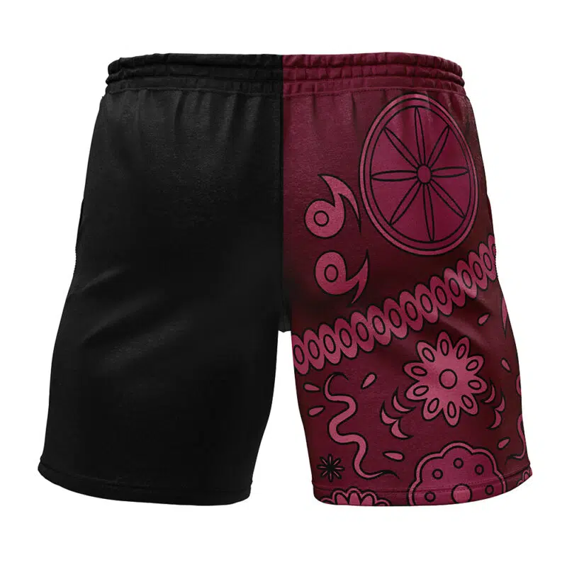 Dracule Mihawk One Piece Gym Shorts - Image 2