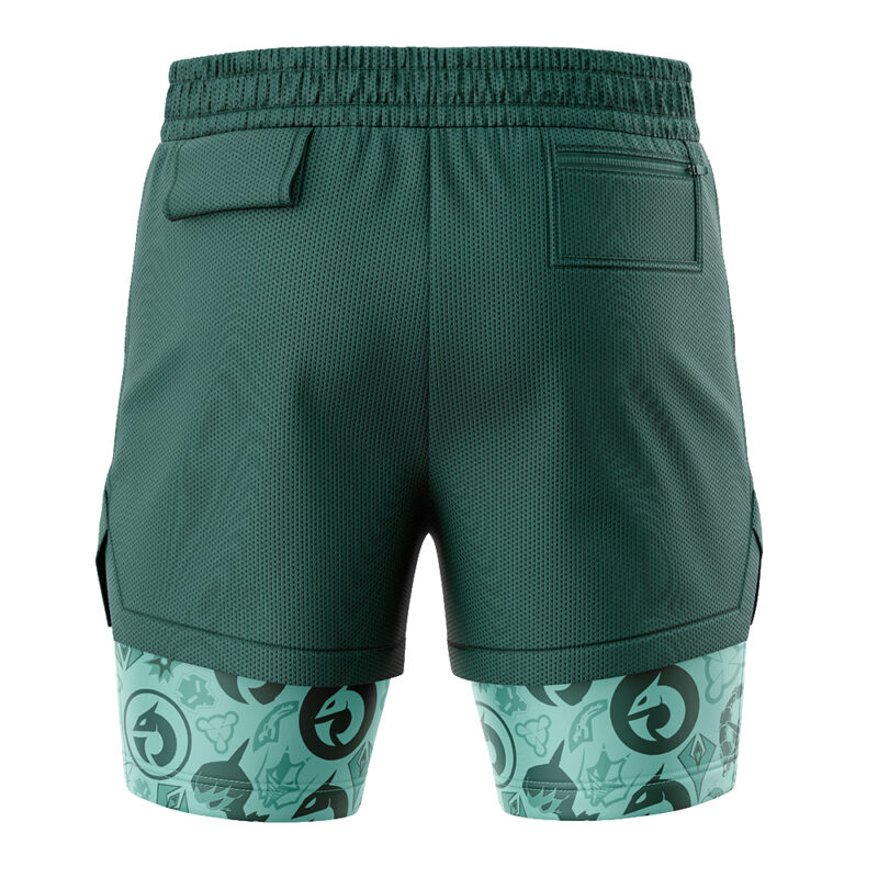 Dragon Pokemon 2-in-1 Performance Shorts - Image 4