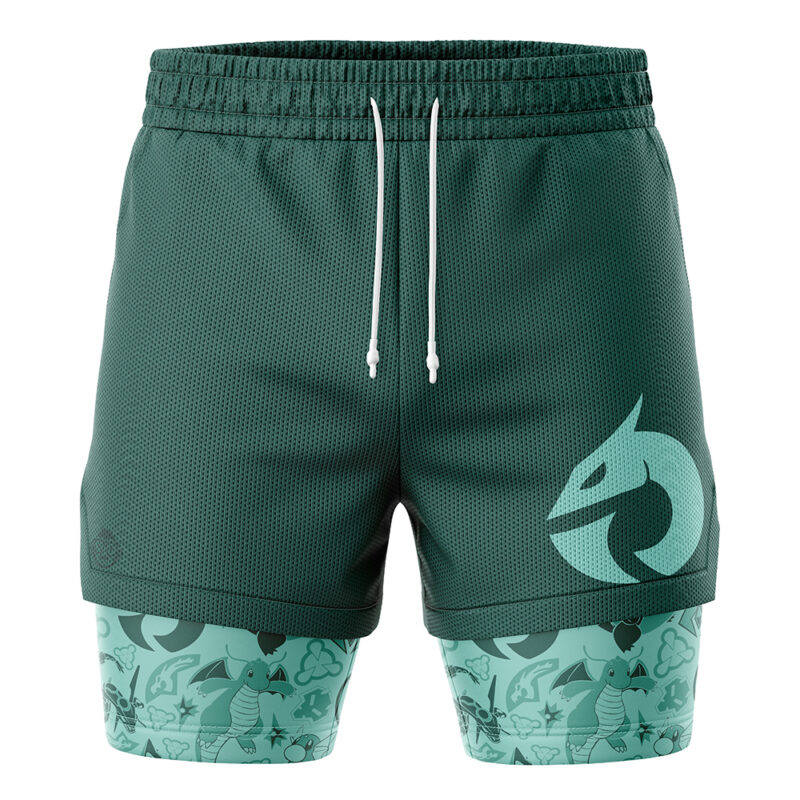 Dragon Pokemon 2-in-1 Performance Shorts - Image 2