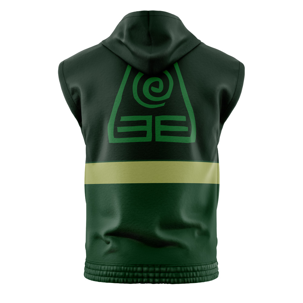 Earthbenders Avatar The Last Airbender Sleeveless Hoodie - Image 2