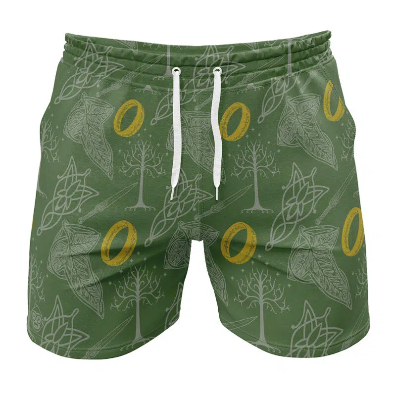 Elven Lord of the Rings Gym Shorts
