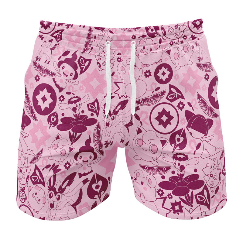 Fairy Pokemon Gym Shorts