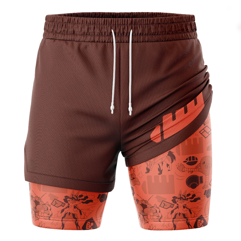 Fighting Pokemon 2-in-1 Performance Shorts - Image 3