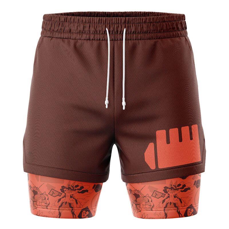 Fighting Pokemon 2-in-1 Performance Shorts - Image 2
