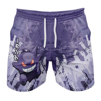 Gengar V2 Pokemon Gym Shorts