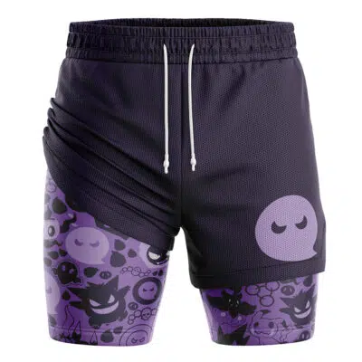 Ghost Pokemon 2-in-1 Performance Shorts