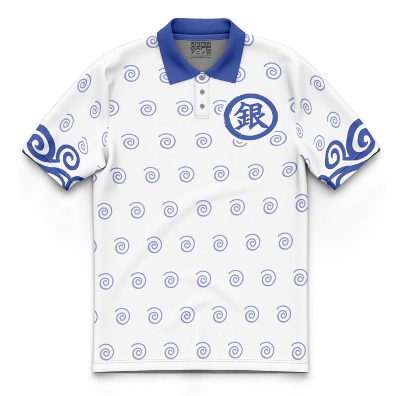 Gintama Pattern Gintama Polo Shirt