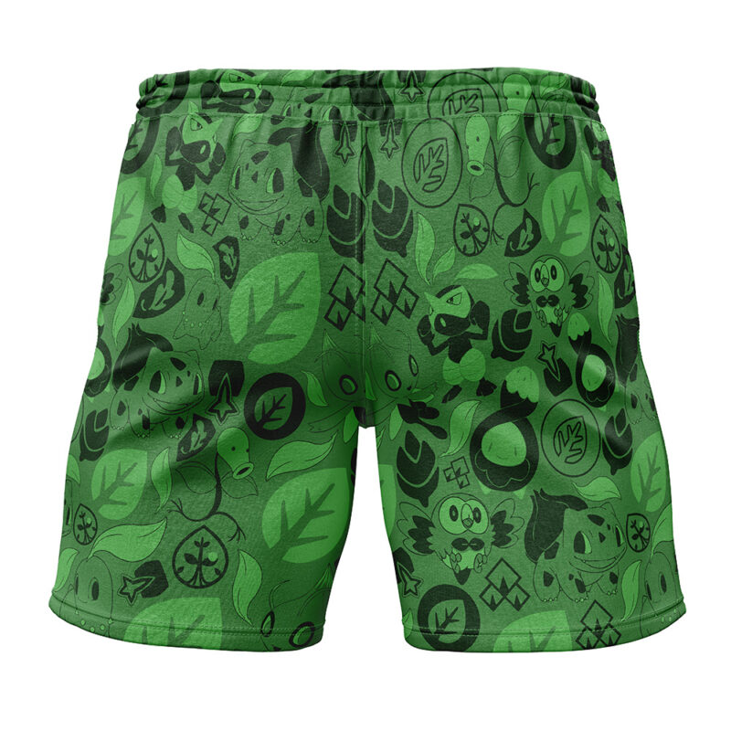 Grass Pokemon Gym Shorts - Image 2