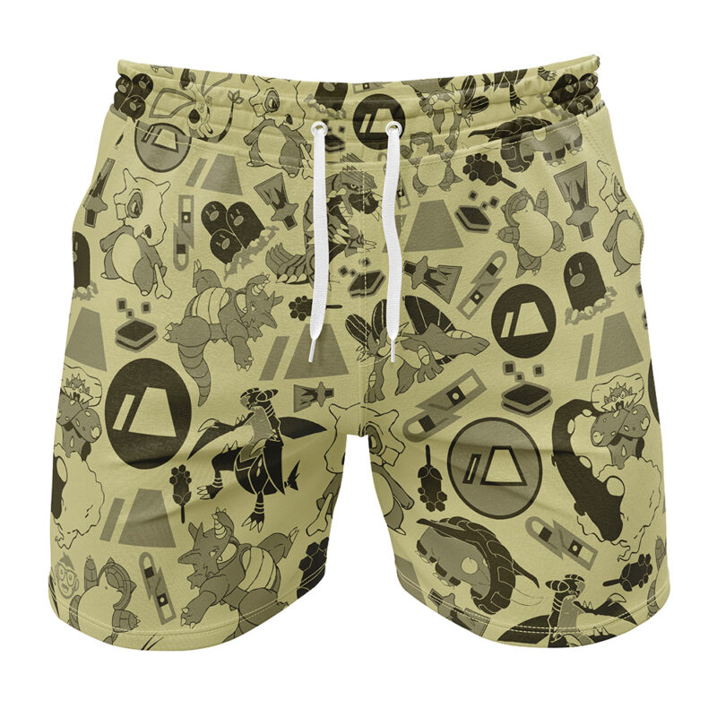 Ground Pokemon Gym Shorts