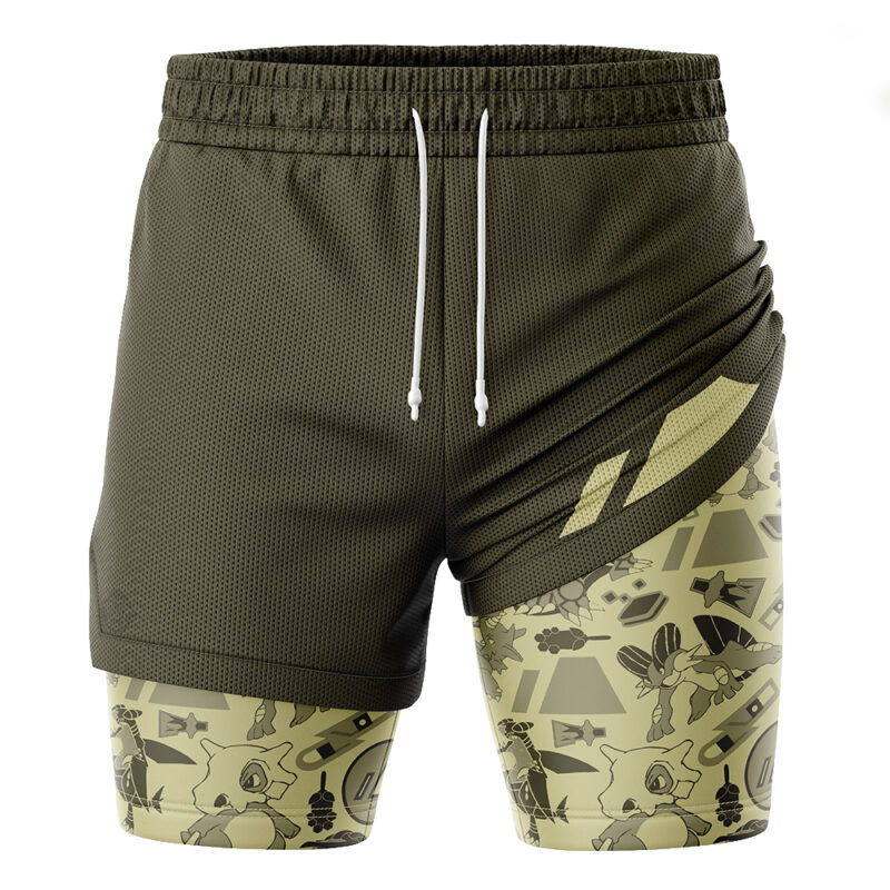 Ground Pokemon 2-in-1 Performance Shorts - Image 3