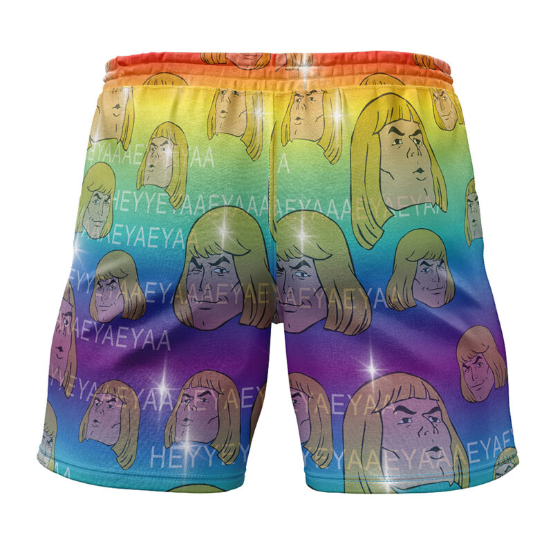 He Man HEYYEYA Masters of the Universe Gym Shorts - Image 2