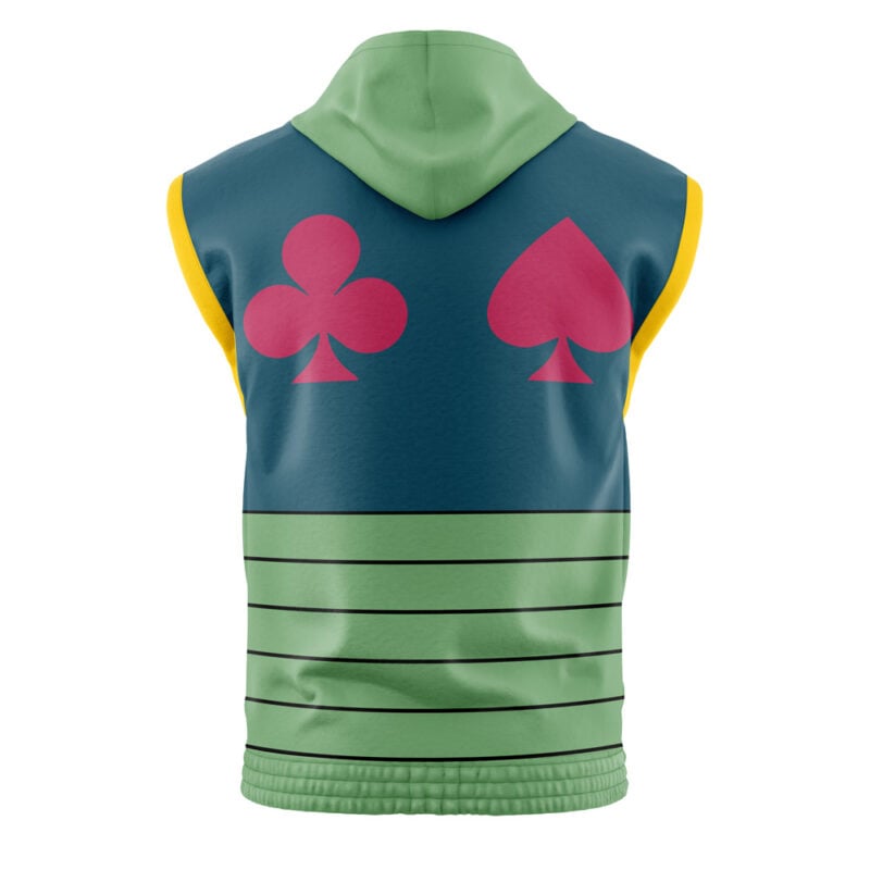 Hisoka Morow Yorknew City Arc 2011 Hunter X Hunter Sleeveless Hoodie - Image 2