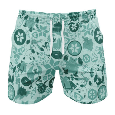 Ice Pokemon Gym Shorts