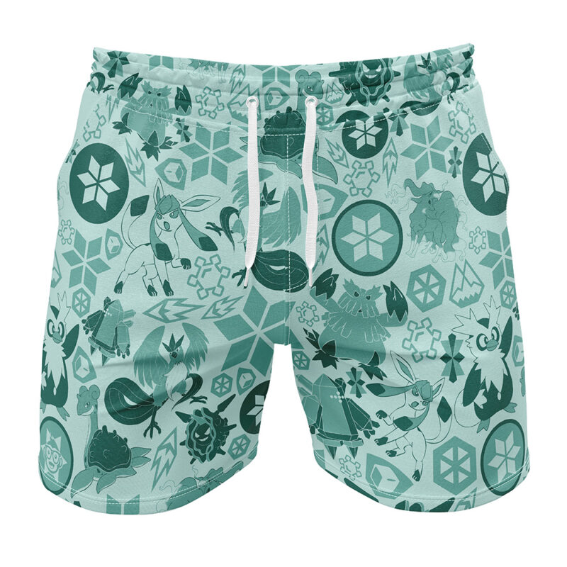 Ice Pokemon Gym Shorts
