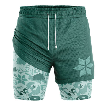 Ice Pokemon 2-in-1 Performance Shorts