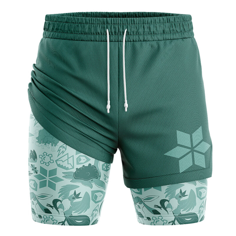 Ice Pokemon 2-in-1 Performance Shorts