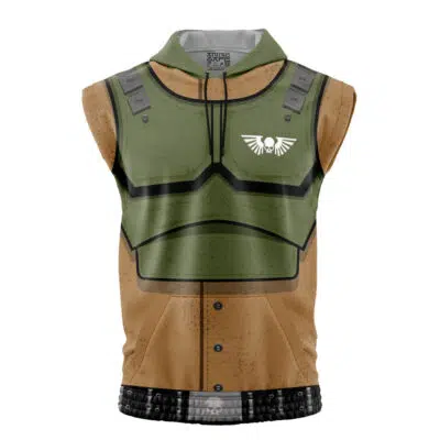 Imperial Guard Warhammer Sleeveless Hoodie