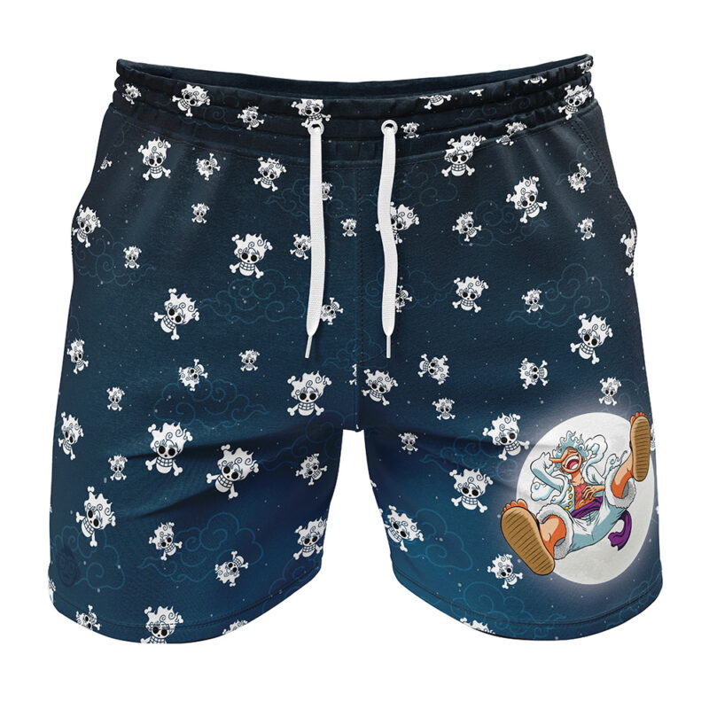 Luffy Gear 5 Pattern OP Gym Shorts