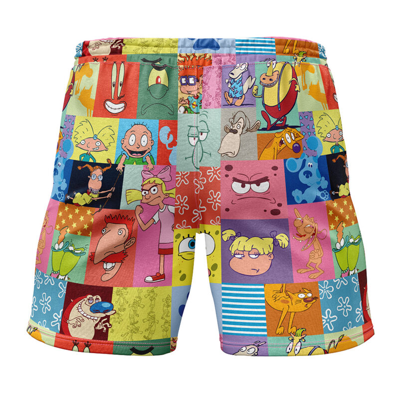 90's Nickelodeon Gym Shorts - Image 2