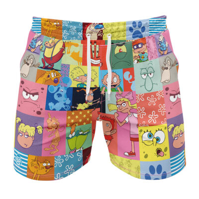 90's Nickelodeon Gym Shorts