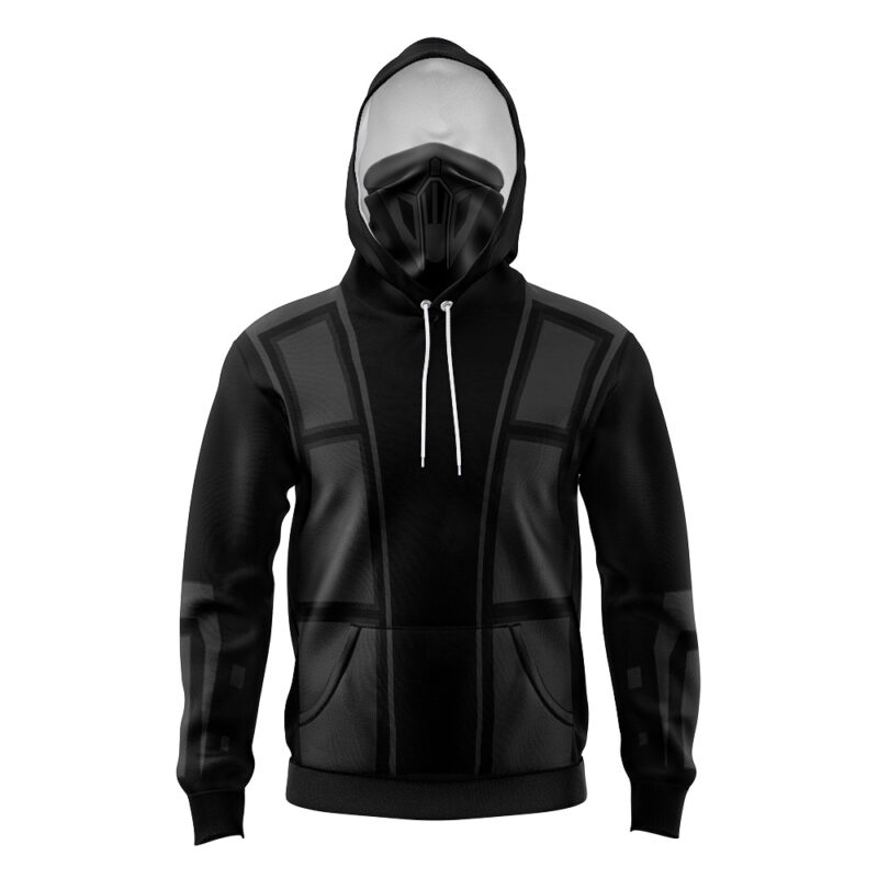 Noob Saibot Mortal Kombat Masked Hoodie
