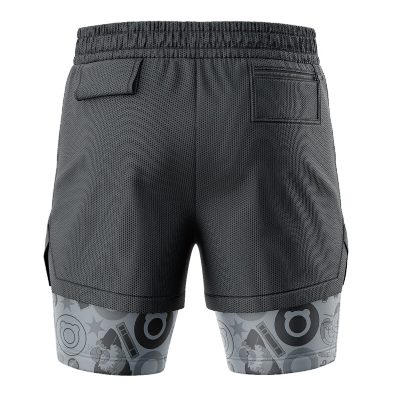 Normal Pokemon 2-in-1 Performance Shorts - Image 4