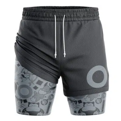 Normal Pokemon 2-in-1 Performance Shorts