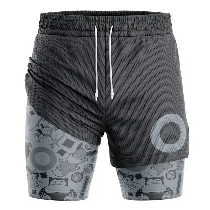 Normal Pokemon 2-in-1 Performance Shorts