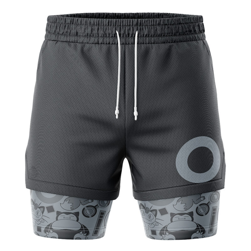 Normal Pokemon 2-in-1 Performance Shorts - Image 2