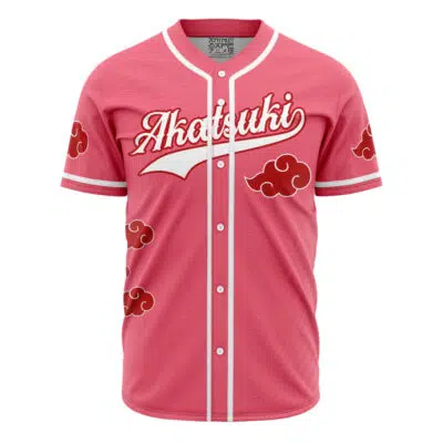 Pink Akatsuki Uchiha Shippuden Baseball Jersey