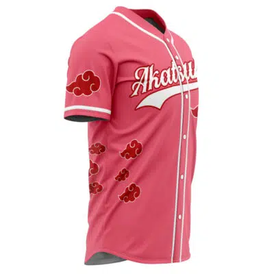 Pink Akatsuki Uchiha Shippuden Baseball Jersey