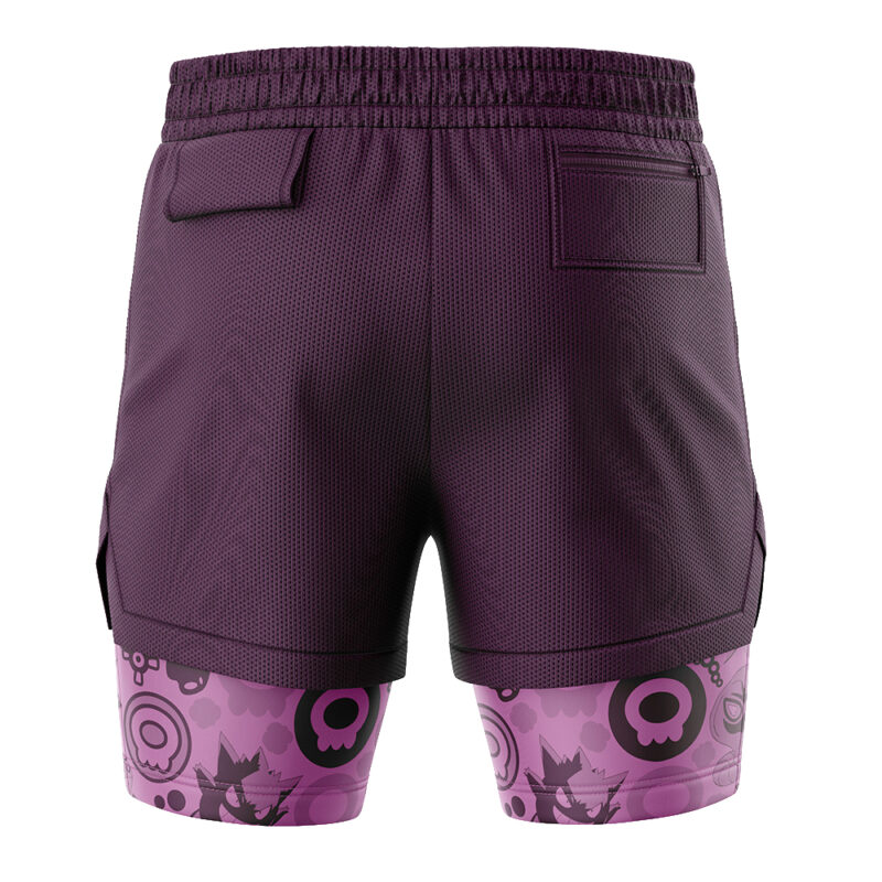 Poison Pokemon 2-in-1 Performance Shorts - Image 4