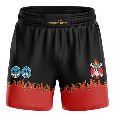Portgas D. Ace One Piece BBJ MMA Fight Shorts