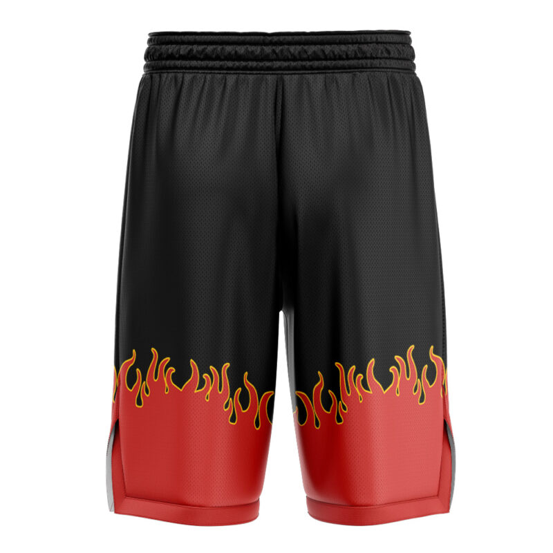Portgas D. Ace V2 One Piece Basketball Shorts