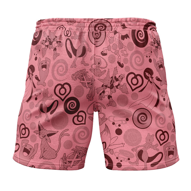 Psychic Pokemon Gym Shorts - Image 2