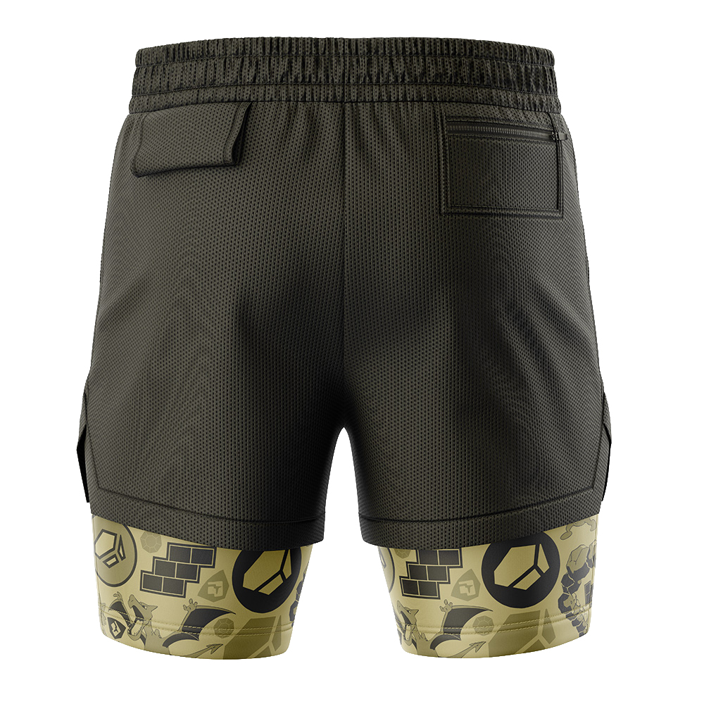 Rock Pokemon 2-in-1 Performance Shorts - Image 4