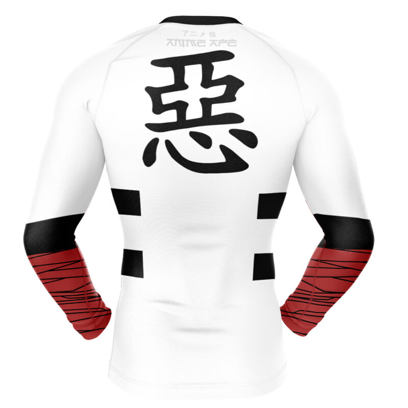 Sanosuke Sagara Rurouni Kenshin Long Sleeve Rash Guard Compression