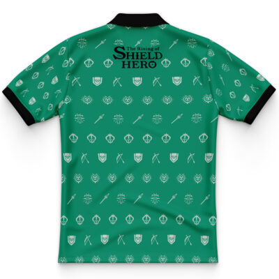 Shield Hero Pattern Rising Of The Shield Hero Polo Shirt