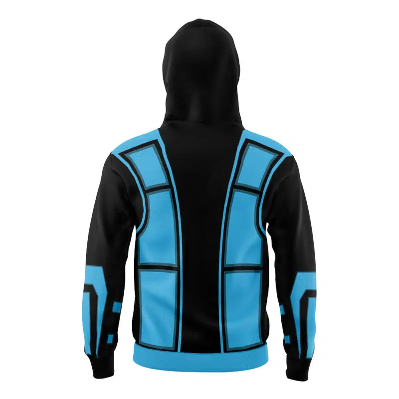 Sub Zero Mortal Kombat Masked Hoodie