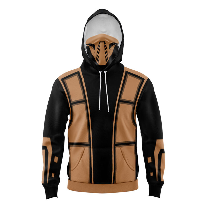 Tremor Mortal Kombat Masked Hoodie