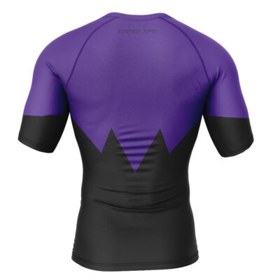 Ultraviolet Lantern DC Comics Short Sleeve Rash Guard Compression Shirt