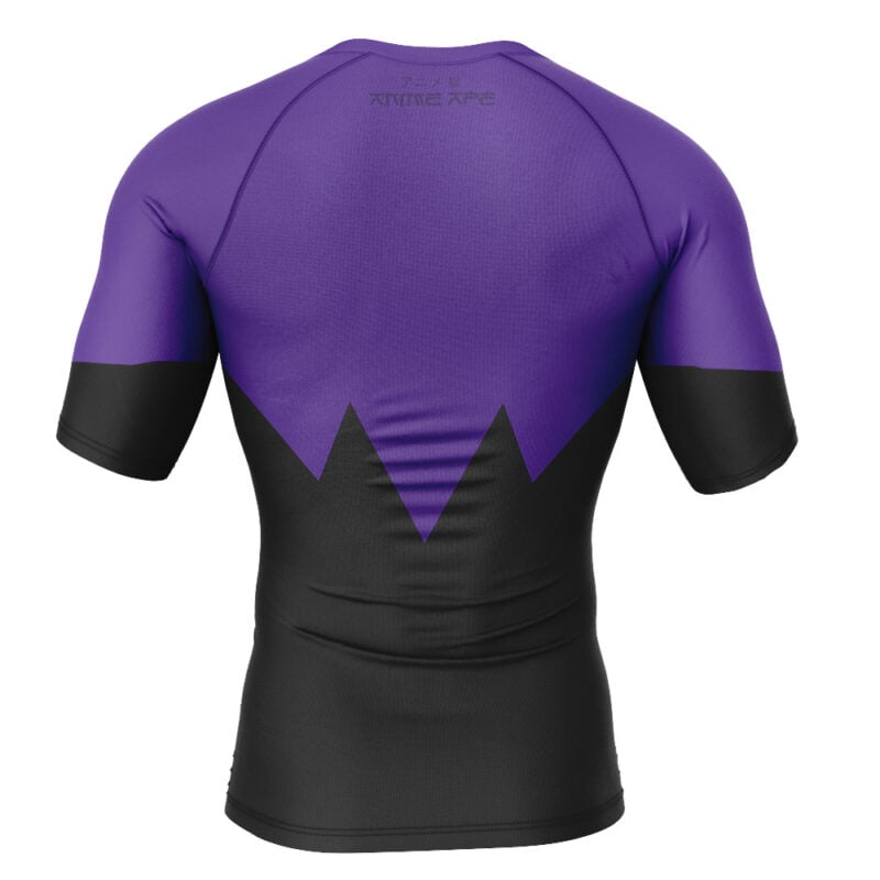 Ultraviolet Lantern DC Comics Short Sleeve Rash Guard Compression Shirt