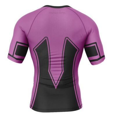 Violet Lantern DC Comics Short Sleeve Rash Guard Compression Shirt