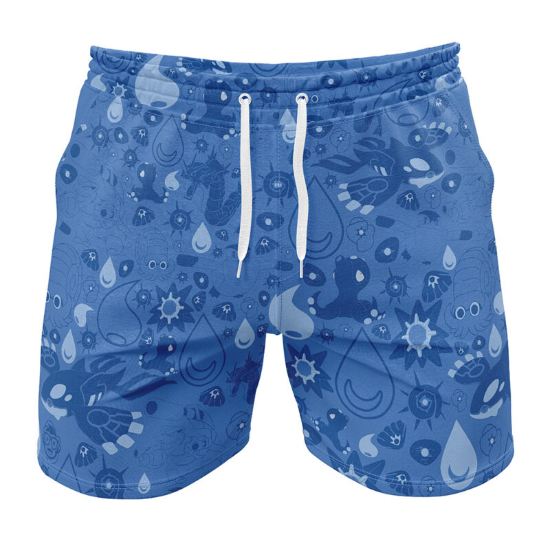 Water Pokemon Gym Shorts