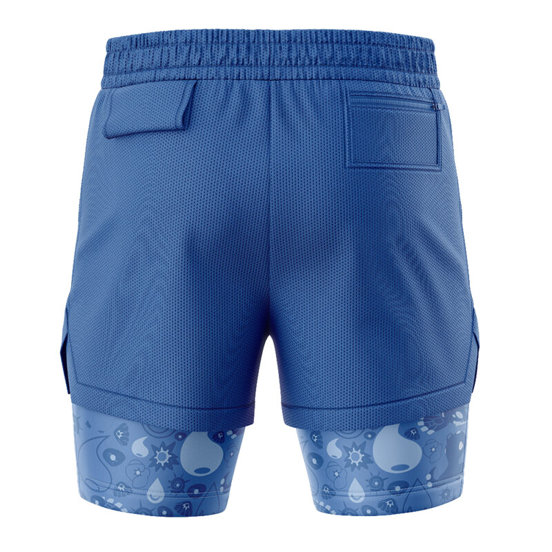 Water Pokemon 2-in-1 Performance Shorts - Image 4