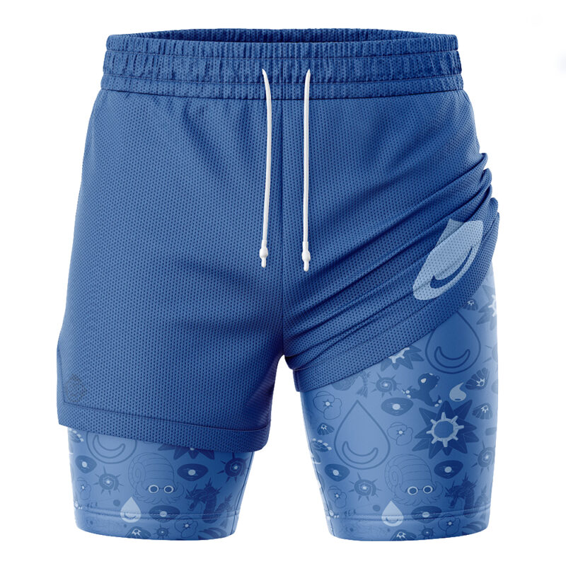 Water Pokemon 2-in-1 Performance Shorts - Image 3